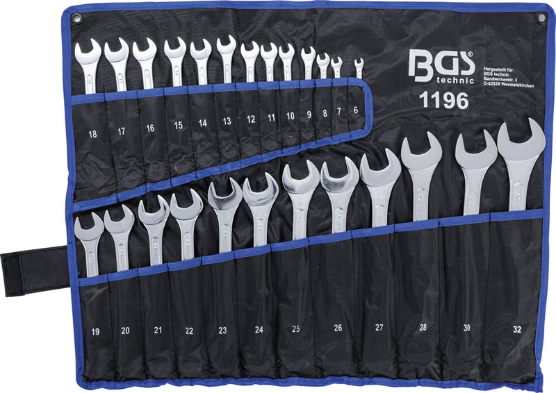 Afbeelding laden in galerijviewer, Brüder mannesmann bgs technic combination spanner set 25 pieces