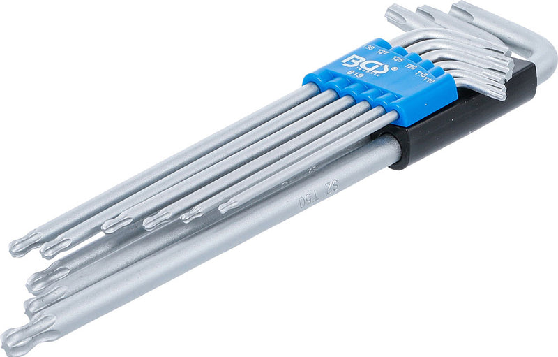 Afbeelding laden in galerijviewer, Bgs technic l-type wrench set extra long for t-star 9 pieces