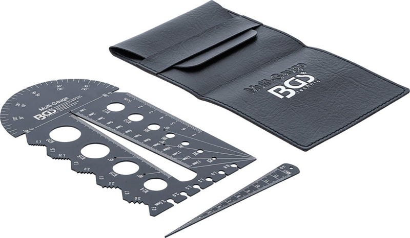 Afbeelding laden in galerijviewer, Bgs technic screwpitch gauge and thread template