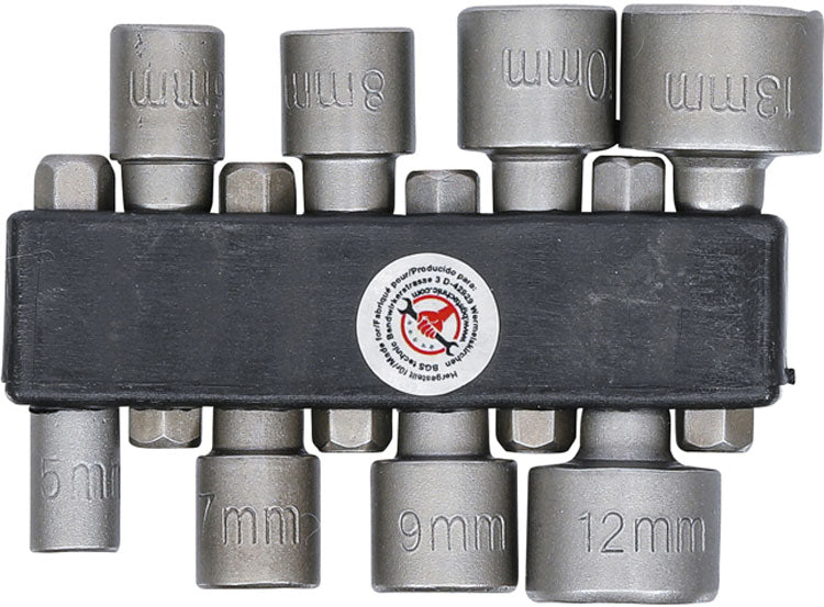 Afbeelding laden in galerijviewer, Bgs technic socket wrench bit set 5-13mm