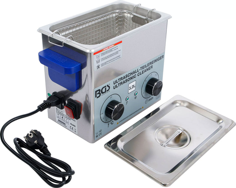 Afbeelding laden in galerijviewer, Bgs technic ultrasonic parts cleaner 3.2 l
