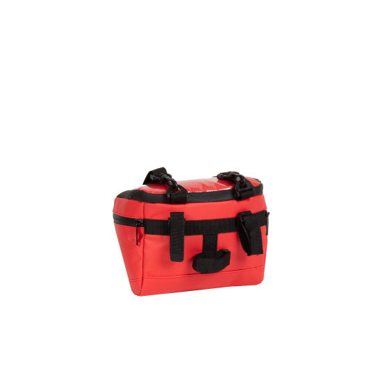 Afbeelding laden in galerijviewer, Bike carbon waterafstotende stuurtas met schouderhengsel 5l rood