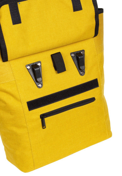 Afbeelding laden in galerijviewer, Bike drops shopper fietstas nylon 21l geel