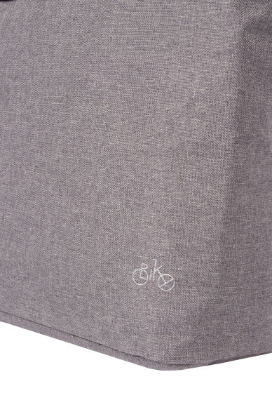 Afbeelding laden in galerijviewer, Bike drops shopper fietstas nylon 21l grijs