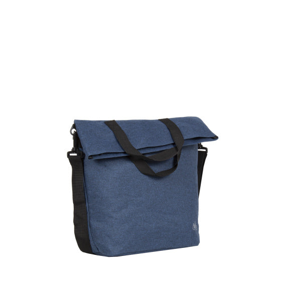 Afbeelding laden in galerijviewer, Bike drops shopper fietstas met schouderhengsel nylon 12l navy