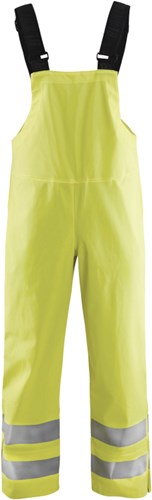 Afbeelding laden in galerijviewer, Blåkläder bretelregenbroek high-vis level 3 13862005 | high-vis geel | maat xl - 7330509569832