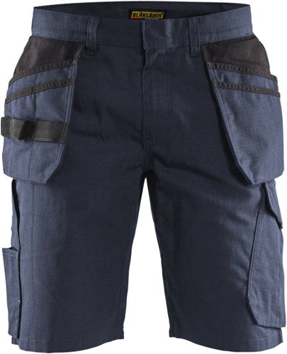Afbeelding laden in galerijviewer, Blåkläder service short met spijkerzakken 14941330 | donker marineblauw zwart | maat 46 - 7330509688724