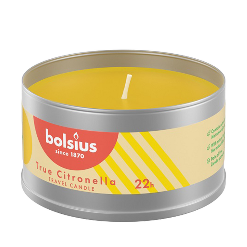 Afbeelding laden in galerijviewer, Bolsius outdoor blik true citronella 87 49mm