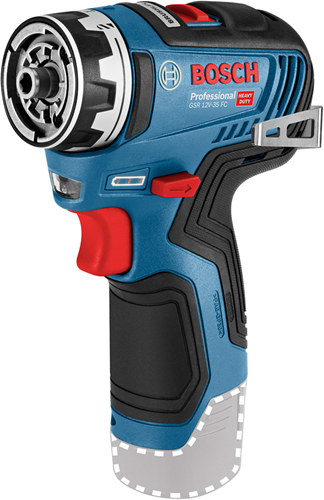 Afbeelding laden in galerijviewer, Bosch blauw gsr 12v-35 fc accu boorschroevendraaier + opzetstukken | zonder accu's en lader | in l-boxx - 06019h3003