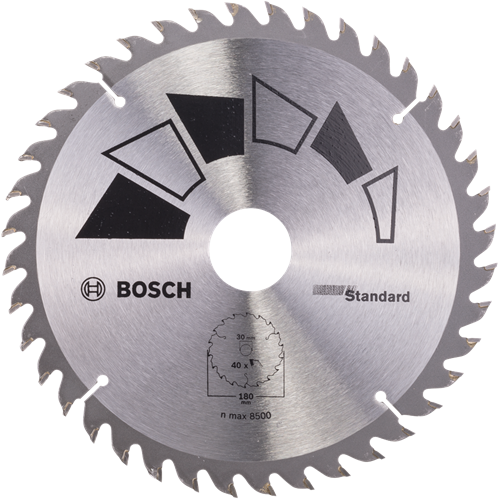 Afbeelding laden in galerijviewer, Bosch accessoires cirkelzaagblad basic 180x22x30 20,t40 - 2609256815