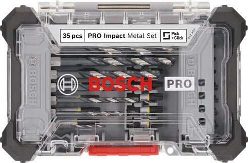 Afbeelding laden in galerijviewer, Bosch accessoires pro impact metal set | 35 stuks - 2608521u80