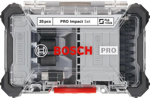 Afbeelding laden in galerijviewer, Bosch accessoires pro impact schroefbitset | 35-delig - 2608521u77