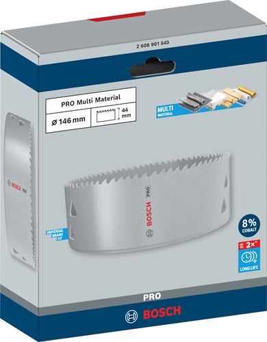 Afbeelding laden in galerijviewer, Bosch accessoires pro multi material gatzaag | 146 mm | met schroefdraad - 2608901543