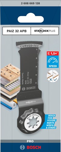Afbeelding laden in galerijviewer, Bosch accessoires bosch professional - zaagblad - bi-metaal - 32x60mm - starlockplus