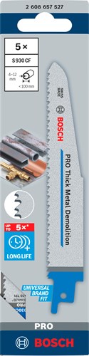 Afbeelding laden in galerijviewer, Bosch accessoires reciprozaagblad s 930 cf endurance for heavy metal 5st - 2608657527