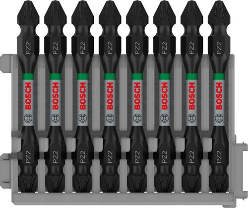 Afbeelding laden in galerijviewer, Bosch accessoires schroefbit tweezijdig impact control pz2, 65 mm 8x - 2608522338