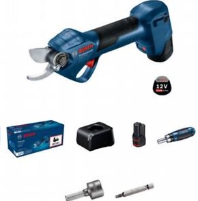 Afbeelding laden in galerijviewer, Bosch blauw bosch professional ggp 12v-25 - accu snoeischaar - inclusief 2x 12v 3.0 ah li-ion accu en snellader gal 12v-20