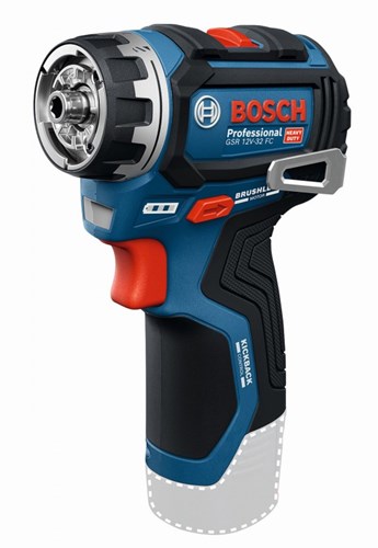 Afbeelding laden in galerijviewer, Bosch blauw gsr 12v-32 fc professional accuschroefboormachine - flexiclick | zonder accu's en lader - 06019n7100