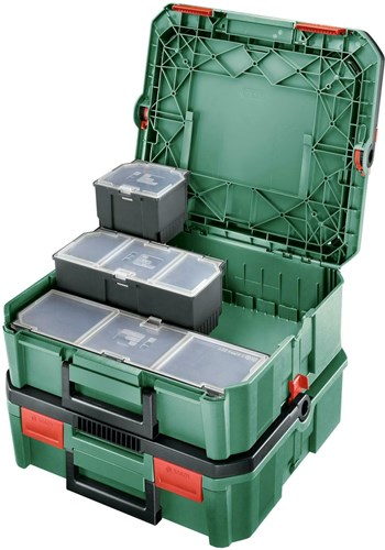 Afbeelding laden in galerijviewer, Bosch groen kleine accessoirebox - 1600a016cu