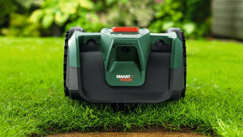 Afbeelding laden in galerijviewer, Bosch groen bosch visimow18v-100 - robotmaaier - inclusief 18v 4.0 ah accu, lader en reservemessen