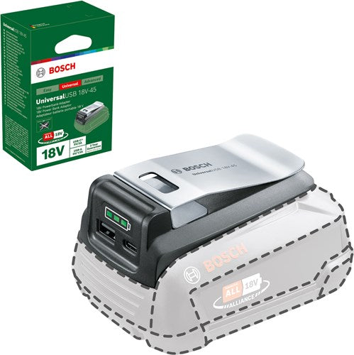 Afbeelding laden in galerijviewer, Bosch groen universalusb 18v-45 bt - 1600a02ws1
