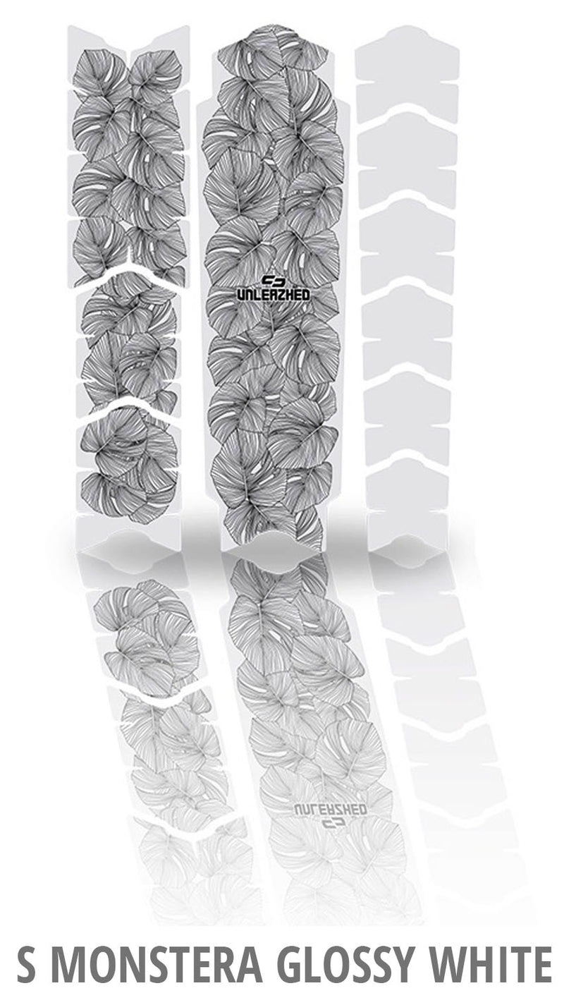 Afbeelding laden in galerijviewer, Unleazhed frame protection film monstera white glossy