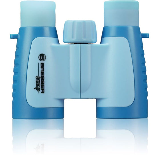 Afbeelding laden in galerijviewer, Bresser Verrekijker junior 10,5 cm rubber blauw