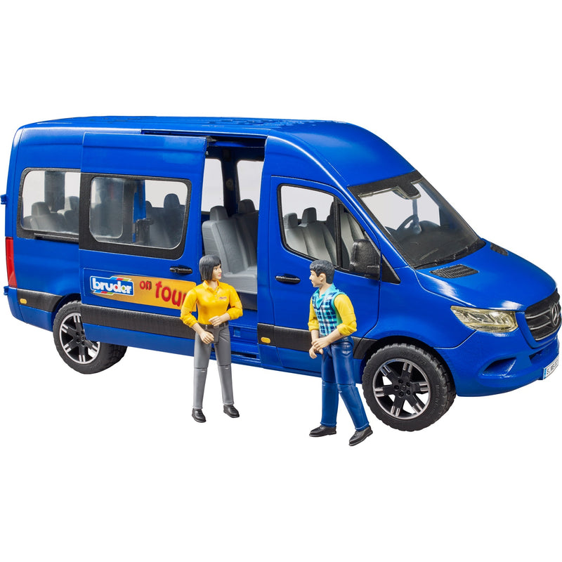 Afbeelding laden in galerijviewer, Bruder Bruder Mercedes-Benz Sprinter Transfer met bestuurder en
