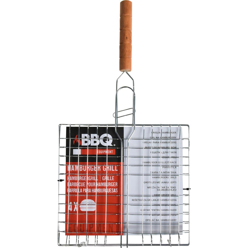 Afbeelding laden in galerijviewer, Bbq hamburger grill voor 4 burgers