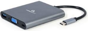 Afbeelding laden in galerijviewer, Enzo cablexpert usb-c 6-in-1 multi adapter usb-c dock 6-voudig - 9530506