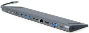 Afbeelding laden in galerijviewer, Enzo cablexpert usb-c 9-in-1 multi adapter usb-c dock 9-voudig - 9530509