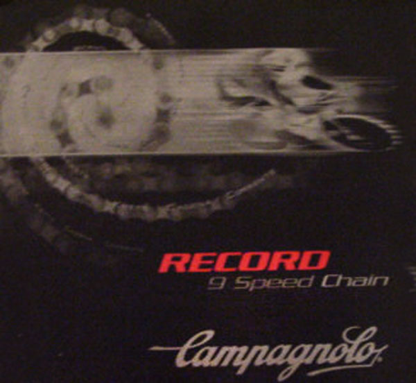 Afbeelding laden in galerijviewer, Campagnolo record 9-speed chain