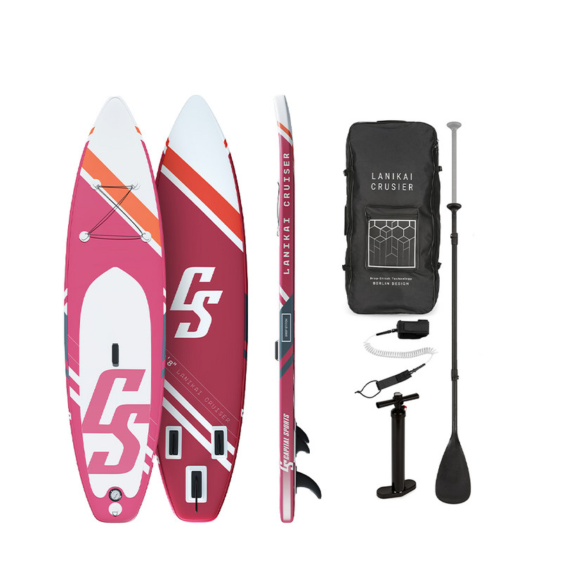 Afbeelding laden in galerijviewer, Ty capital sports sup board lanikai cruiser 10'8 rus red