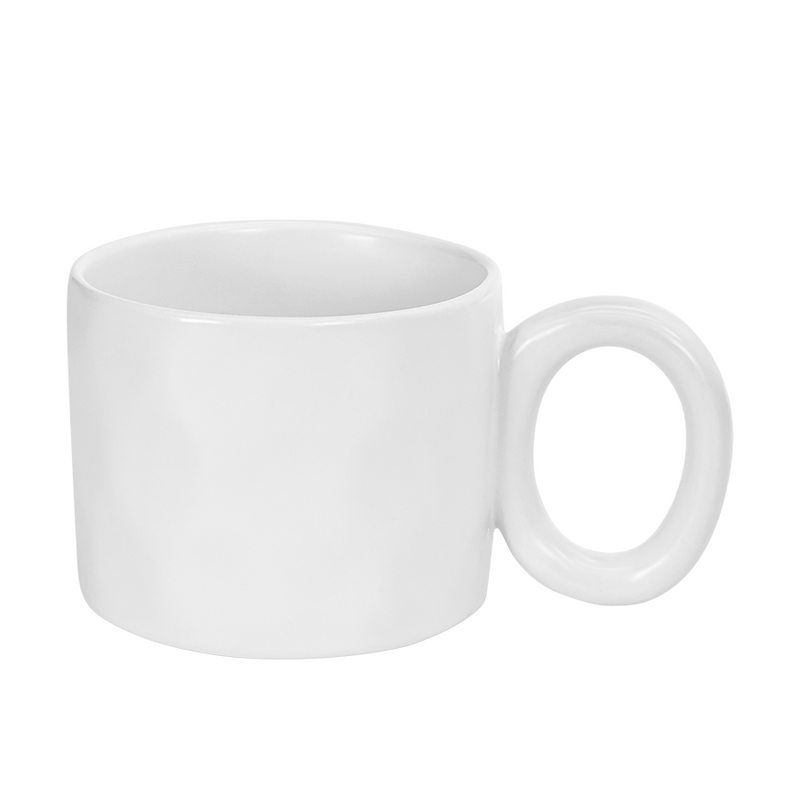 Afbeelding laden in galerijviewer, Cark mok matte wit 380ml ø10x8cm