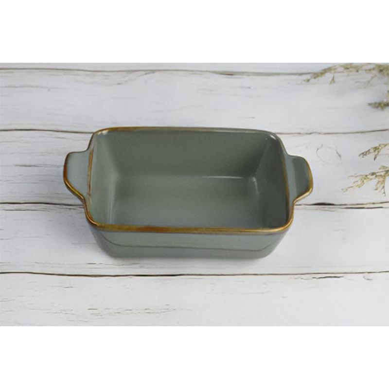 Afbeelding laden in galerijviewer, Cark serveerschaaltje jade 14x9cm