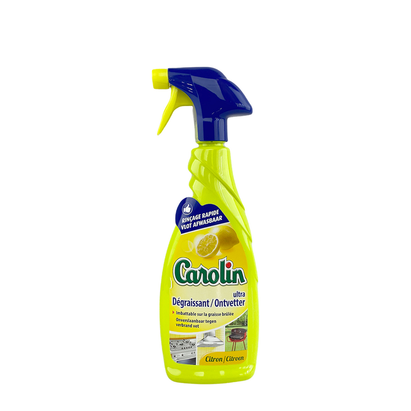 Afbeelding laden in galerijviewer, Carolin spray ultra ontvetter citroen 650ml