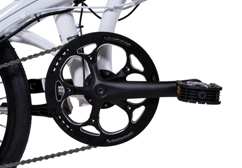 Afbeelding laden in galerijviewer, Chrisson ef3 20 inch 32 cm unisex 9v mechanische schijfrem wit