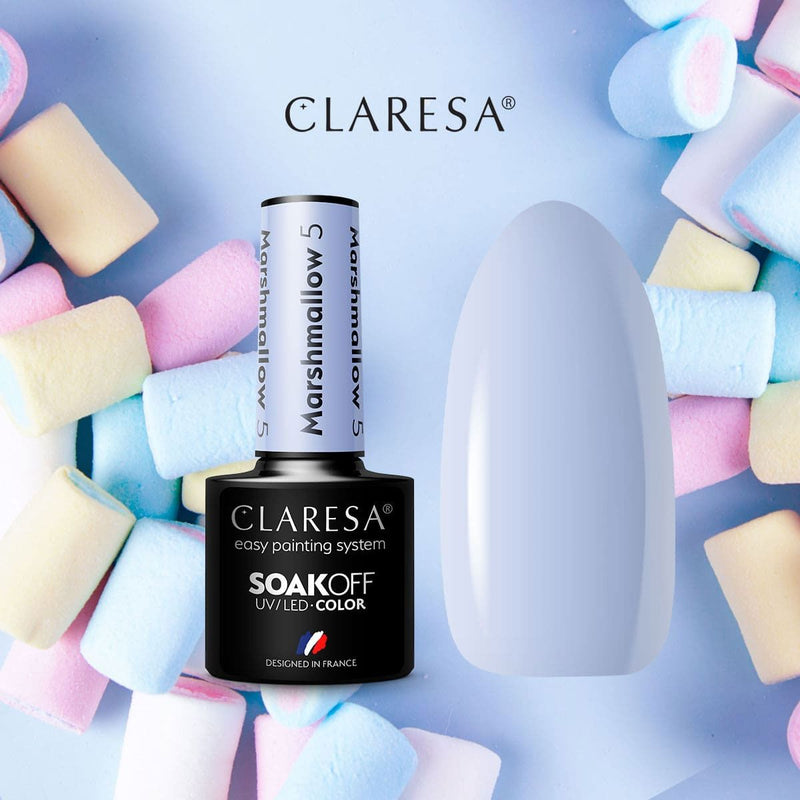 Afbeelding laden in galerijviewer, Claresa uv led gellak 5ml marshmallow 5