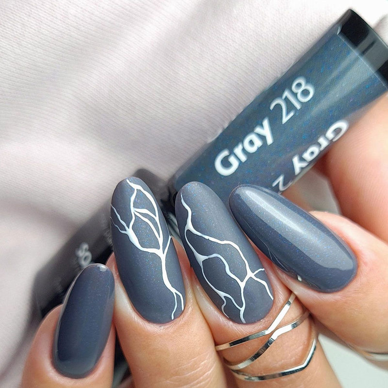 Afbeelding laden in galerijviewer, Claresa uv led gellak 5ml gray 218 quiet forest