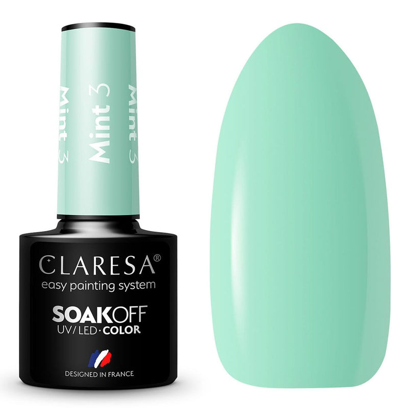 Afbeelding laden in galerijviewer, Claresa uv led gellak 5ml mint 3