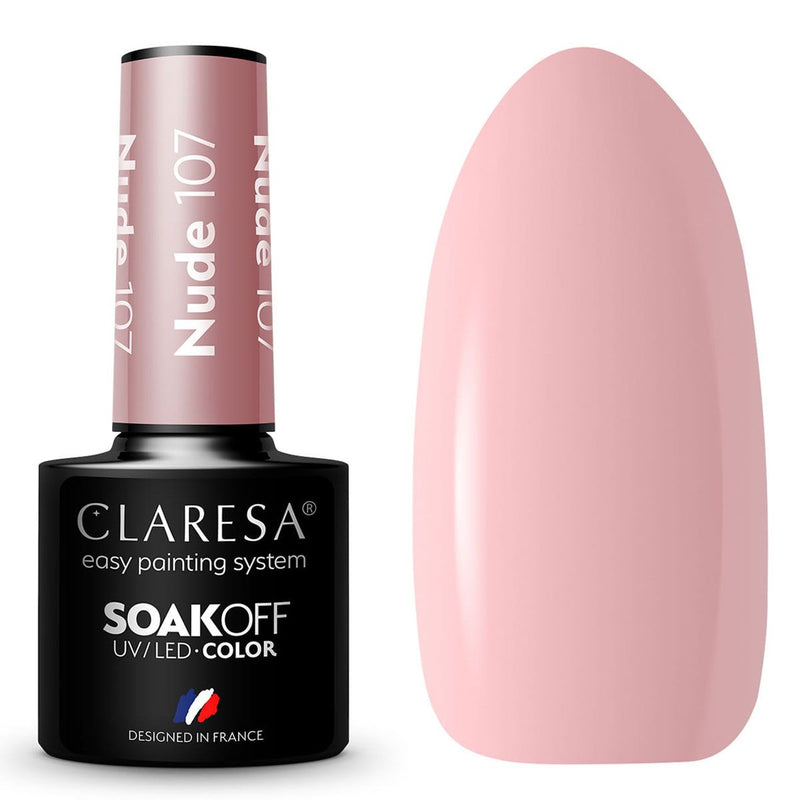 Afbeelding laden in galerijviewer, Claresa uv led gellak 5ml nude 107
