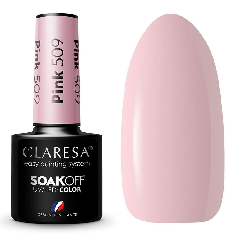 Afbeelding laden in galerijviewer, Claresa uv led gellak 5ml pink 509 funfair