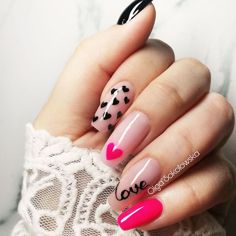 Afbeelding laden in galerijviewer, Claresa uv led gellak 5ml pink 531 rainbow explosion