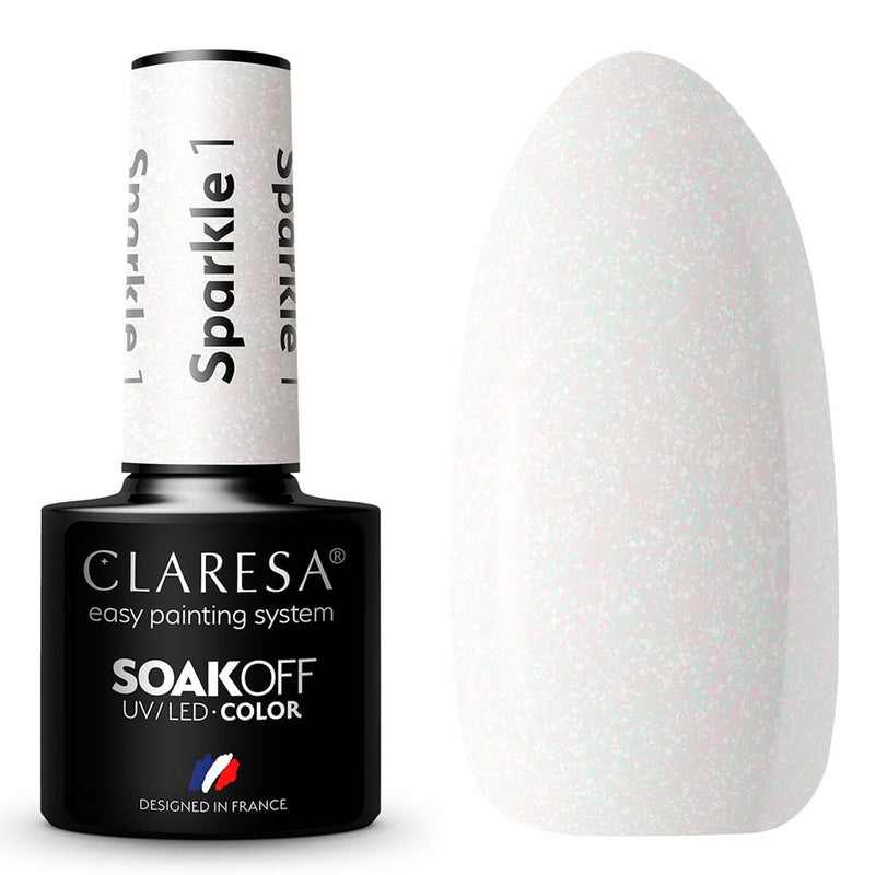 Afbeelding laden in galerijviewer, Claresa uv led gellak 5ml sparkle 1