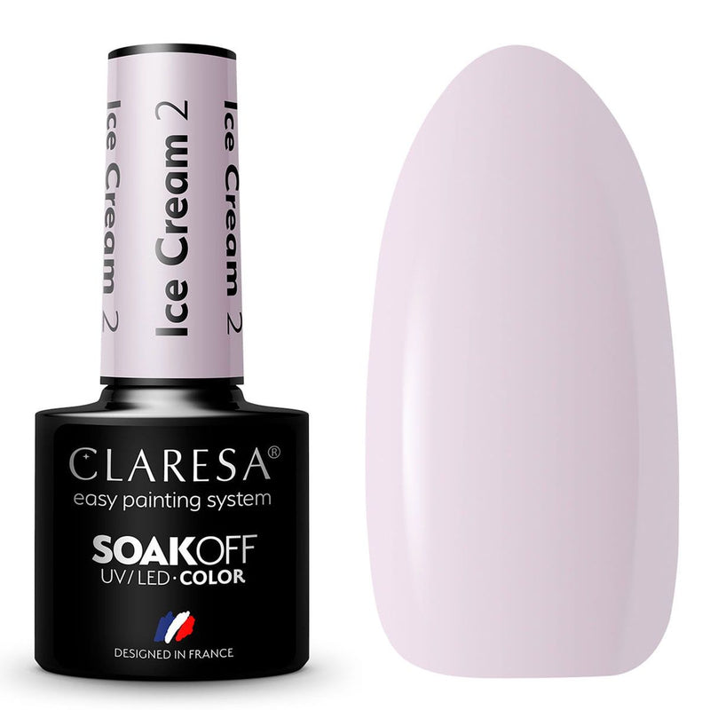 Afbeelding laden in galerijviewer, Claresa uv led gellak 5ml ice cream 2