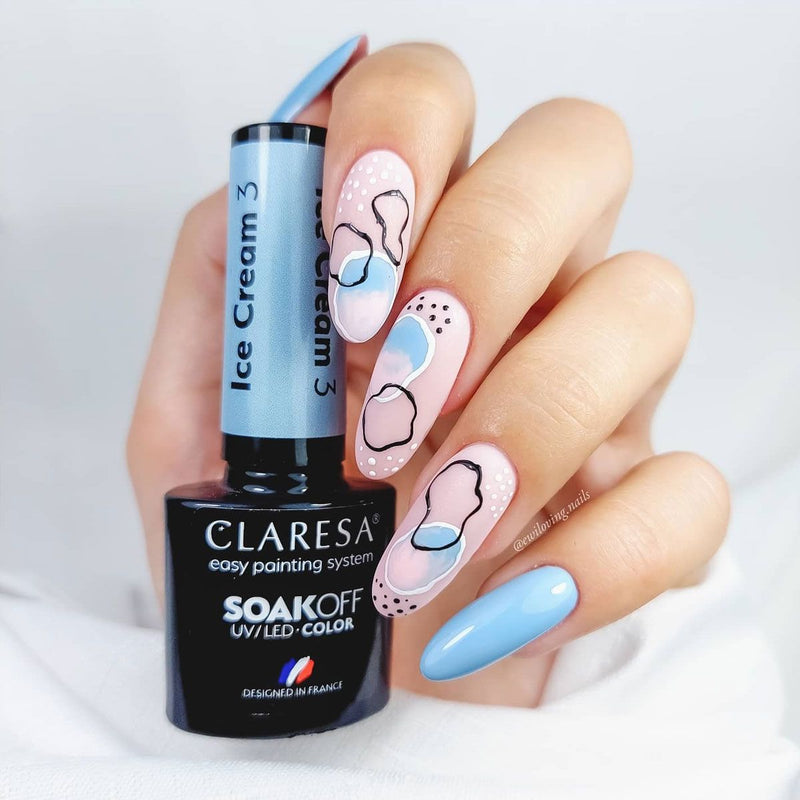 Afbeelding laden in galerijviewer, Claresa uv led gellak 5ml ice cream 3