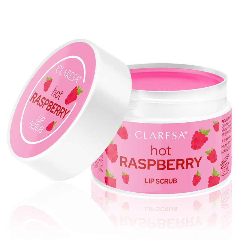 Afbeelding laden in galerijviewer, Claresa lip scrub hot raspberry 15gr.