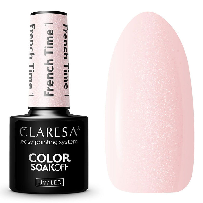 Afbeelding laden in galerijviewer, Claresa uv led gellak 5ml french time 1