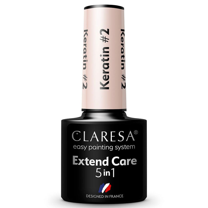 Afbeelding laden in galerijviewer, Claresa extend care 5 in 1 keratin 2 base coat 5ml