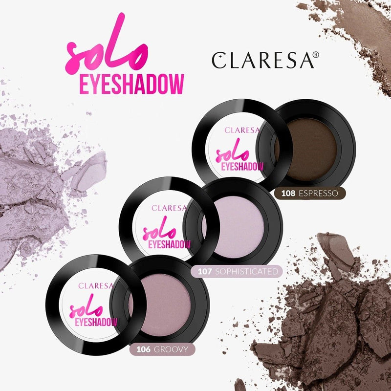 Afbeelding laden in galerijviewer, Claresa solo eyeshadow 108 espresso